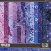 Stormy Skies Blended Papers by Aimee Harrison