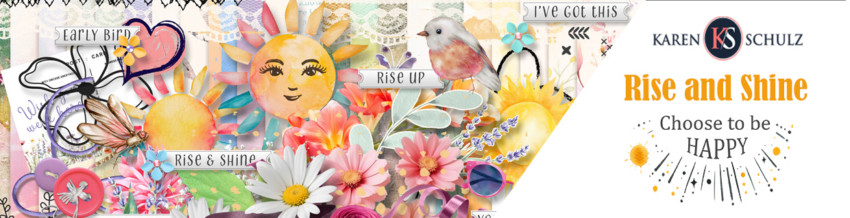 Digital Scrapbooking kit by karen schulz