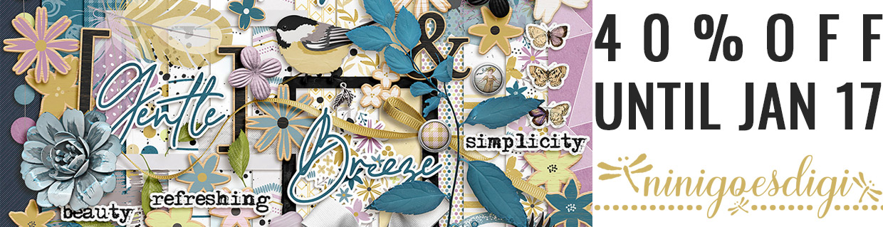 Digital Scrapbooking kit by ninigoesdigi